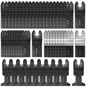 Zaagbladen - Oscillerende Accessoires - 50 Stuks - Geschikt voor Bosch en Makita