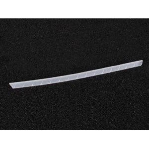 Velleman SW06 Spiraalvormige wikkelband, transparant wit, 10 m x 6 mm
