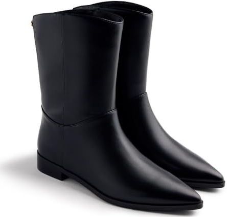 Gioseppo - Nerstrand - Knielaarzen - Stretch - Spitse Neus - Hakhoogte 2.5 cm