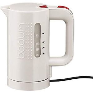 Bodum Bistro Elektrische waterkoker (automatische uitschakeling, 700 Watt, 0,5 liter) crèmekleurig, crème