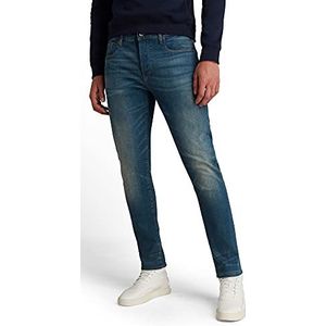 G-Star Raw 3301 Slim Fit Jeans heren, blauw (Medium Aged 9118-071), 26W / 30L