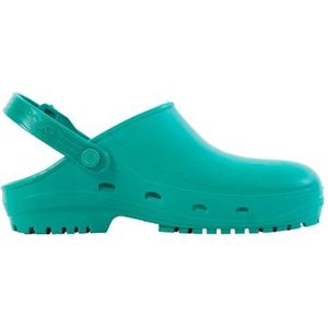 REPOSA Eco - Clogs voor dames en heren van rubber, comfortabel, licht, schokbestendig, ideaal voor thuis, tuinieren, doe-het-zelvers, anatomische damespantoffels met zijdelingse gaten, omklapbare