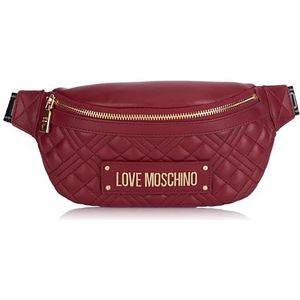 Love Moschino JC4003PP1LLA0552, dames buiktas, bordeaux, eenheidsmaat, bordeaux., Eén maat