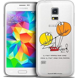 Beschermhoes voor Samsung Galaxy S5 Mini, ultradun, motief: Shadoks
