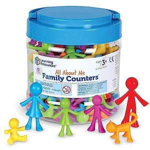 Learning Resources Alles Over Mij Familie Balies 72-Stuk Set