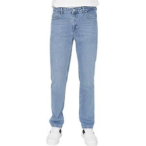 Trendyol Normale taille normale jeans, blauw, 29, Blauw, 29W