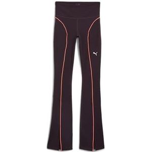 PUMA - CLOUDSPUN - Sportbroek - Aubergine - Watermeloen Rood - Wit