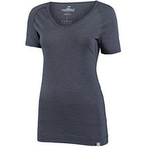 Nomad Puur T-shirt voor dames, grafiet, L