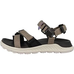 ECCO Exowrap W 3s tex sandalen voor dames, Moon Rock Taupe, 36 EU