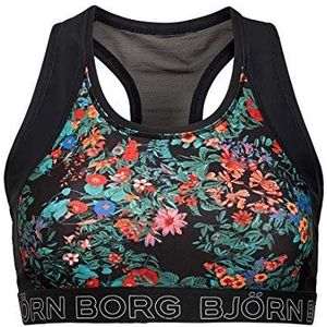 Björn Borg dames, Solids Mira M sport-bh zwart, rood, XS ondergoed