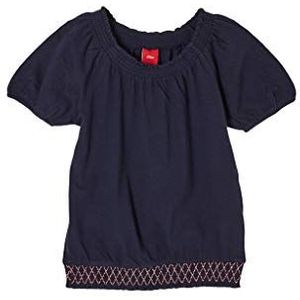 s.Oliver T-shirt voor meisjes, Dark Blue, 92 cm
