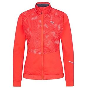 Ziener NARINA functionele/hybride jas bergsport | gewatteerd, winddicht, Primaloft, hot red stripe, 40
