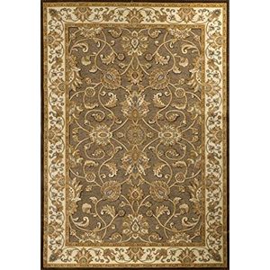Viva Sharma tapijt, synthetische vezel, bruin, 160 x 230 x 3,68 cm