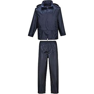 Portwest L440 Essentials Regenpak, Marine, XXXL Grootte, 2 Delig