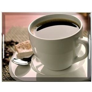 Emsa 507599 Classic Melamine Dienblad 50 x 37 cm, kop koffie