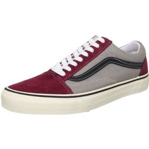 Vans U Old Skool VSDI7FG Sneakers, uniseks, volwassenen, rood grijs 2 tinten Tawnyport Frost Gray, 39 EU