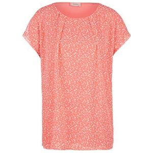 TRIANGLE T-shirt voor dames, Sugar Coral Minimal Bladeren, 46