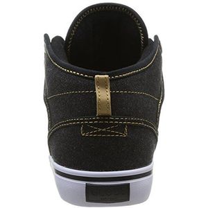 Globe Motley Mid Skateboardschoenen voor heren, Zwart 20088 Zwart Denim Curry, 44 EU