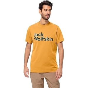 Jack Wolfskin Heren Essential Logo T M T-shirt, Night Blue, S