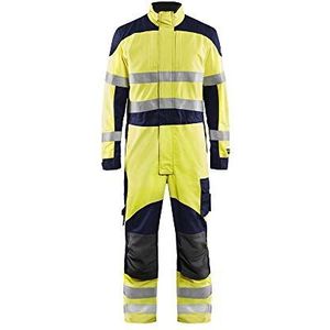 Blaklader 608915123389D108 Inharent Multinorm Overall, High Vis geel/marineblauw, maat D108