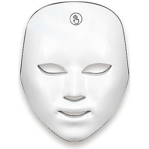 DAM Touch-masker met LED-licht, 7 kleuren, 22,8 x 18,3 x 13,5 cm, kleur: wit