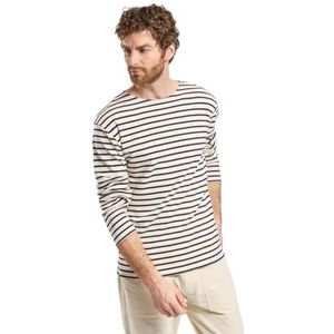 Armor Lux Loctudy matrozenboom van dik katoen, Veelkleurig (Nature/Schip 395), XL