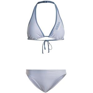 adidas Bikini met nekhouder, maat XL, Zilver Violet/Roze Spark, XL