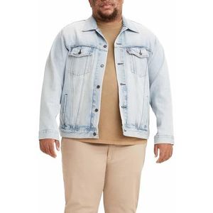 Levi's heren Big & Tall Trucker, New Light, 1XL