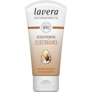 lavera Zelfbruinende crème gezicht - zelfbruiner - natuurlijke bruining - hydraterend - veganistisch - natuurlijke cosmetica - 50 ml