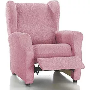 stuks Wing Chair hoes, spandex stretch Wingback fauteuil stoel hoezen, Wing Back bankhoezen meubelbeschermer (rood