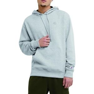 Champion Powerblend sweatshirt met capuchon voor heren, Oxford Grijs, L