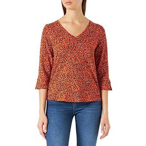 Part Two RiekesPW TS Regular Fit 3/4 mouwen T-shirt, Koi Leo print, L, Koi Leo Print, L