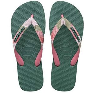 Havaianas Dames Top Verano Teenslippers, Groen blad, 33/34 EU
