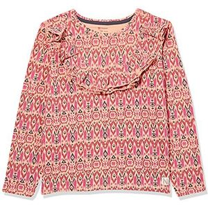 Noppies Meisjes G Tee Ls Baruta T-shirt, Coral Almond - P797, 104 cm