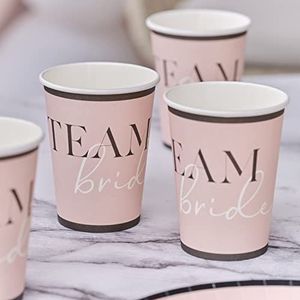 Ginger Ray TH-113 Cups-Team Bruid, Roze