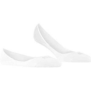 FALKE Dames Liner sokken Step Medium Cut W IN Katoen Onzichtbar eenkleurig 1 Paar, Wit (White 2000) nieuw - milieuvriendelijk, 39-40