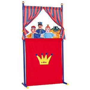 Simba Poppenkast + 4 Handpoppen 132cm - Poppentheater