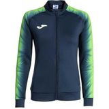 Joma - Herensweatshirt - Grijs - Elastische Stof - Ritssluiting