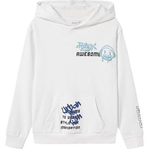 Name it - NkmLucian - Winter Hoodie - Wit