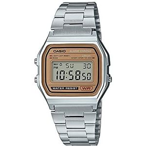 Casio Horloge A158WEA-9EF, Zilver, één maat