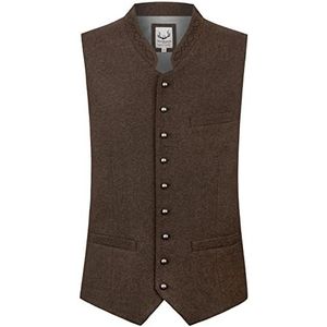 Stockerpoint heren devito vest, bruin, 52