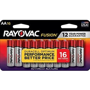 FUSION by Rayovac High-Performance AA Alkaline batterijen, 16-count by Rayovac