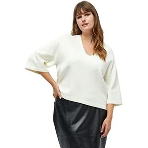 Peppercorn - Rosalia - Gebreide Trui - Cloud Dancer