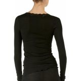 Calida - Richesse Lace - Dames T-shirt - Wol/Zijde - Lange Mouwen