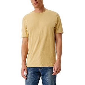 s.Oliver Heren T-shirt, goudgeel, M
