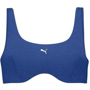 Puma - Jacquard Scoop - Bikinitop - Beugelondersteuning - Gerecycled Materiaal
