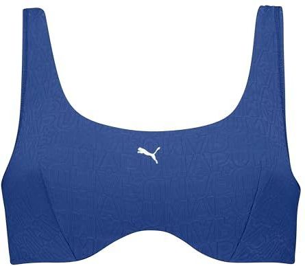 Puma - Jacquard Scoop - Bikinitop - Beugelondersteuning - Gerecycled Materiaal