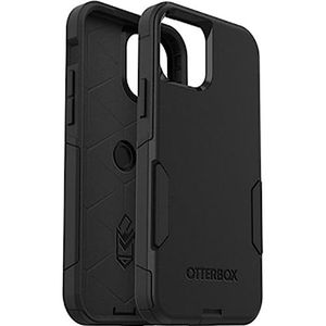 OtterBox Commuter Case voor iPhone 12 / iPhone 12 Pro, Schokbestendig, Valbestendig, Robuust, Beschermhoes, 3x getest volgens militaire standaard, Zwart