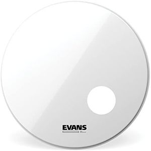 Evans BD20RSW resonantiekop voor basdrum 50,8 cm (20 inch) gat 12,7 cm (5 inch) wit
