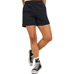 Broek - ALFA - Effen - Sweatstof - High Waist - Regular Fit - Kort